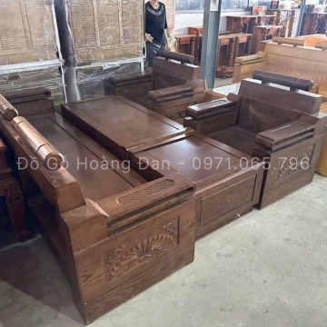SALON ĐỐI XÍCH SỒI LAU MÀU ÓC CHÓ 